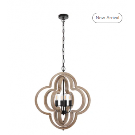 TELBIX-OMAR 4 LIGHT PENDANT